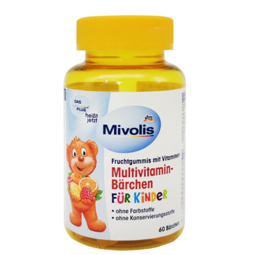 پاستیل مولتی ویتامین کودکان ۶۰ عددی میوولیس